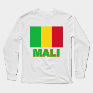 The Pride of Mali - Mali National Flag Design Long Sleeve T-Shirt